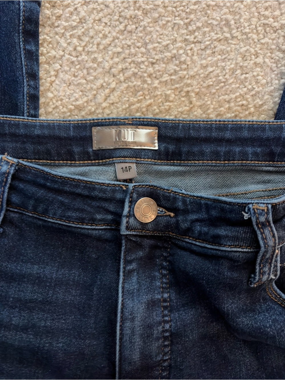Kut from the Kloth Reese High Rise Fab Ab Ankle Straight Leg - Picture 5 of 8